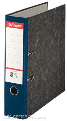 Esselte pákový pořadač A4 papírový s barevným hřbetem 7,5 cm modrá