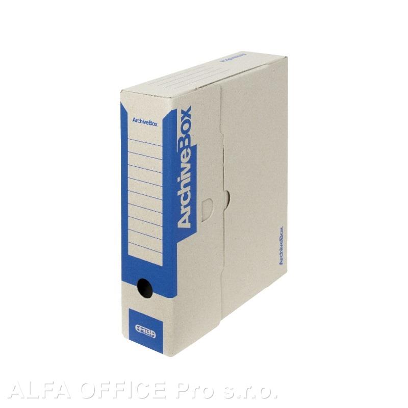 Archivní box Emba A4 hřbet 7,5 cm /  modrá