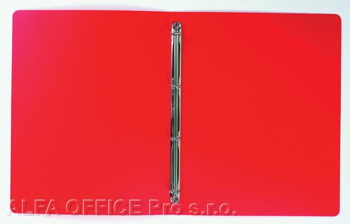 Desky A4 kroužkové Classic - 4-kroužek / červená