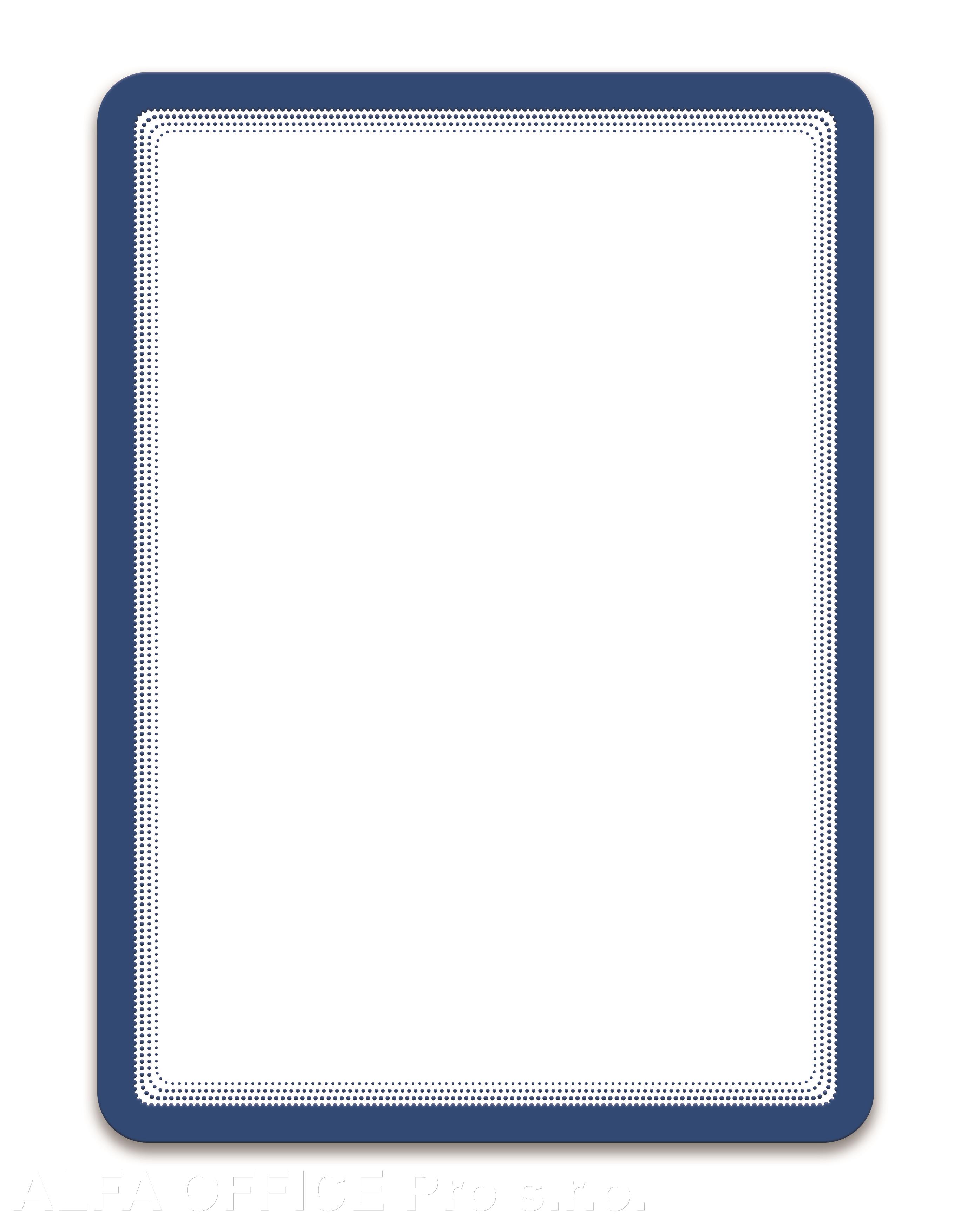 Kapsy magnetické Magneto - A4 / modrá / 2 ks