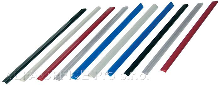 Rychlovazací nasouvací lišta Relido - kapacita 30 listů / čirá