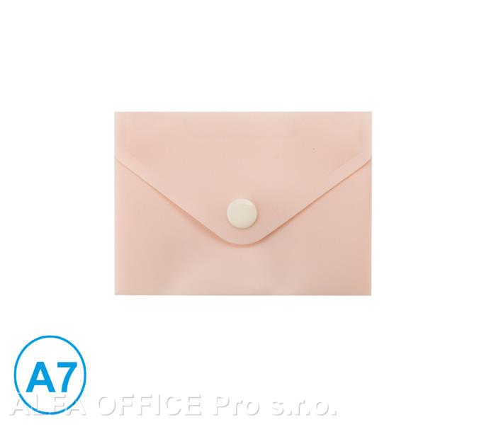 Spisové desky s drukem LUMA - A7 / pastelová oranžová