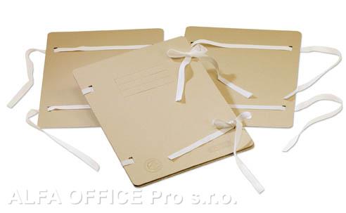 Spisové desky Emba s tkanicí /  315 x 230 mm /  bez hřbetu