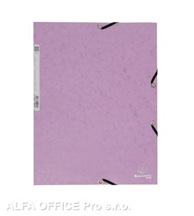 Odkládací mapy přespánové Exacompta - pastelová fialová