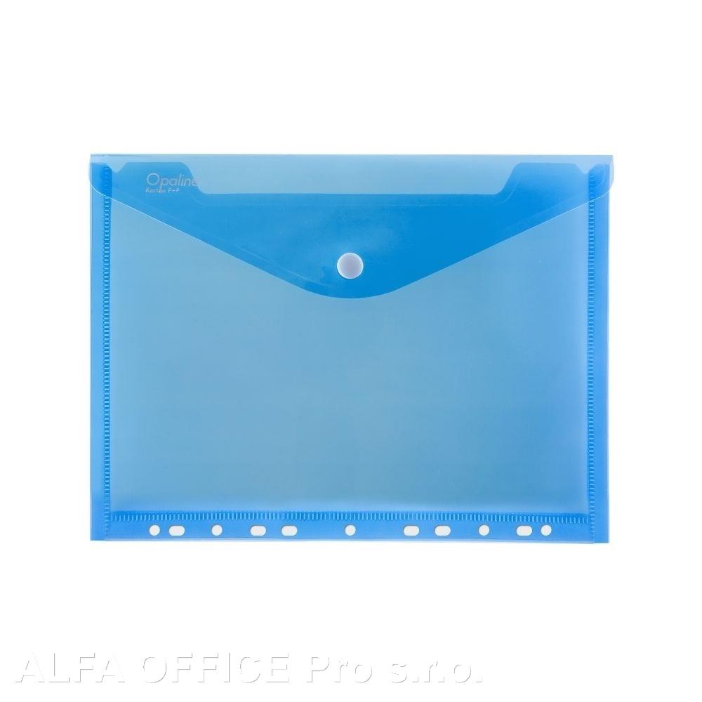 Spisové desky s drukem závěsné - A4 / modrá