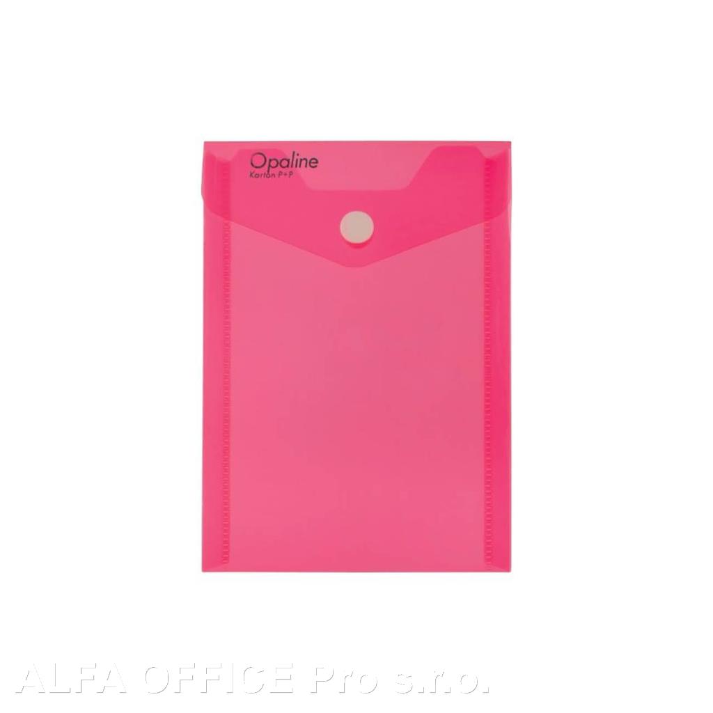 Spisové desky s drukem na výšku - A6 / růžová