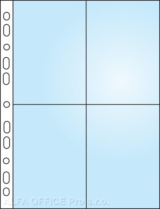 Závěsný obal Bantex - A4 silný / kapsy na foto 9 x 13 / 10 ks