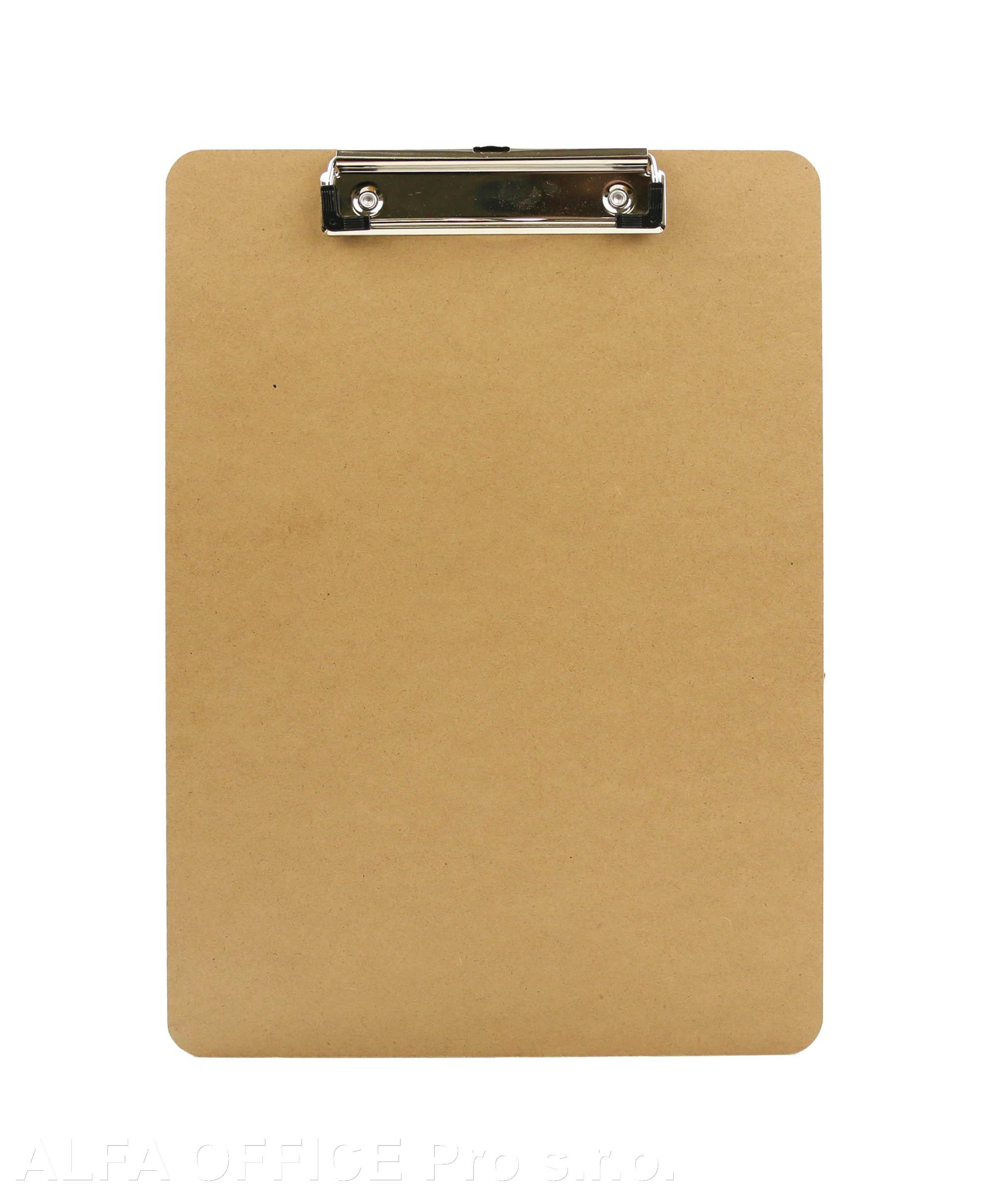 Podložka A4 s klipem LUMA ECO - kraft