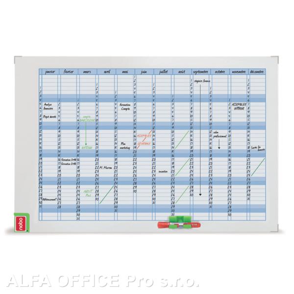 Plánovací tabule - roční