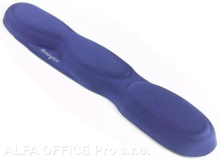 Pěnová opěrka zápěstí Foam Keyboard Wrist Rest / modrá