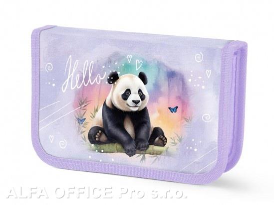 Penál jednopatrový - panda