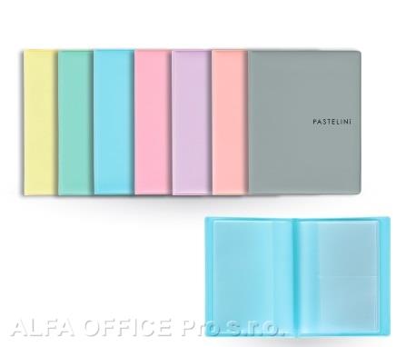 Obal na doklady PASTELINi - barevný mix