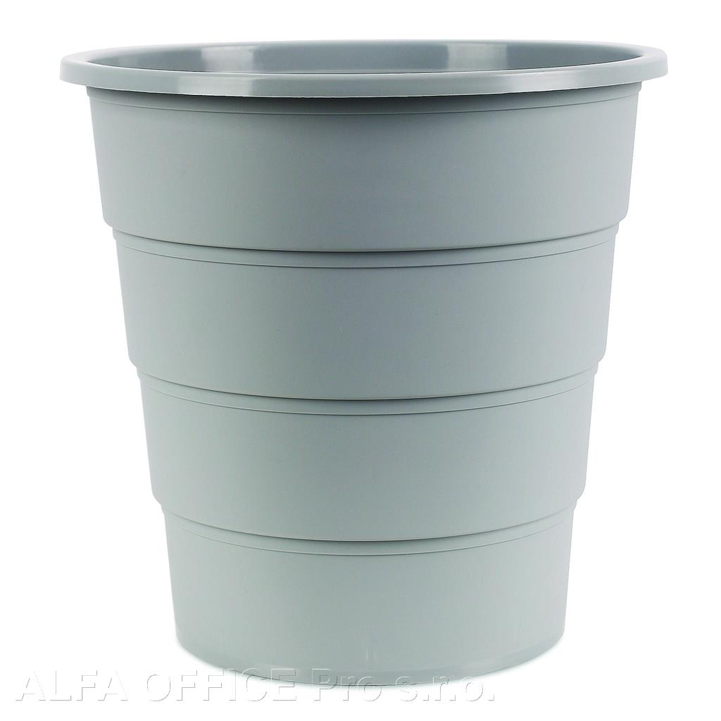 Koš odpadkový Donau - šedá / 16 l