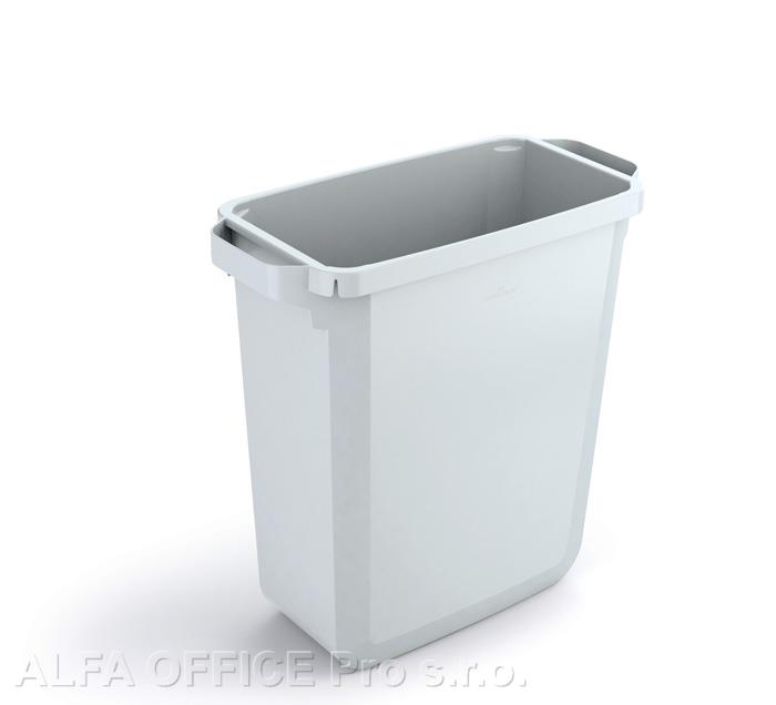 Odpadkový koš Durabin 60 l / bílá