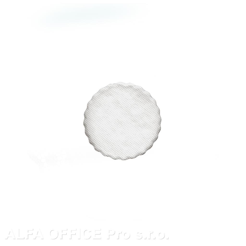 Rozetky do podšálku 9 cm - bílé / jednovrstvé / 1000 ks