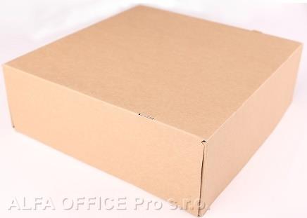 Dortová krabice KRAFT - 28 x 28 cm / velká