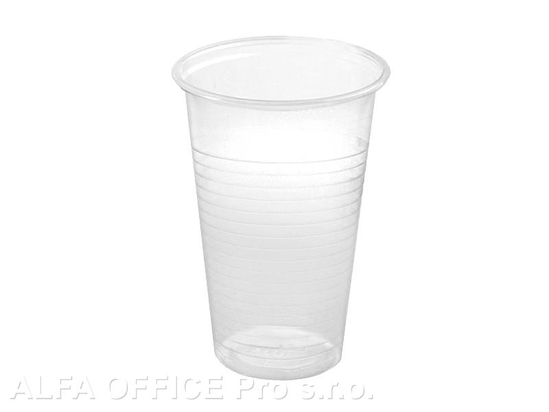 Plastový kelímek - 0,2 l / 100 ks / transparentní
