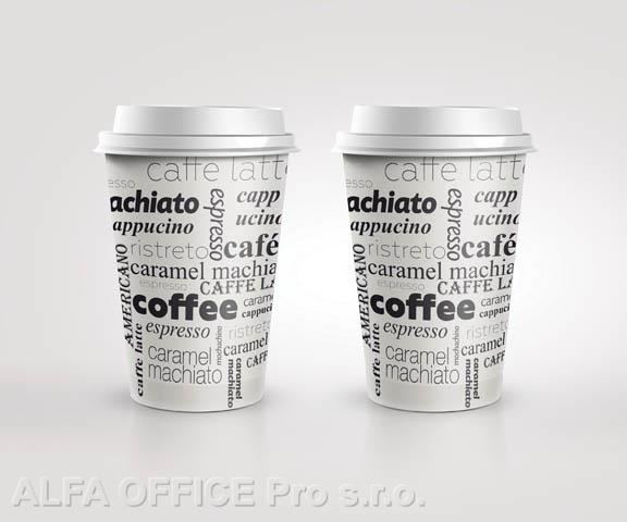 Kelímky papírové Coffee - 100 ml / 50 ks