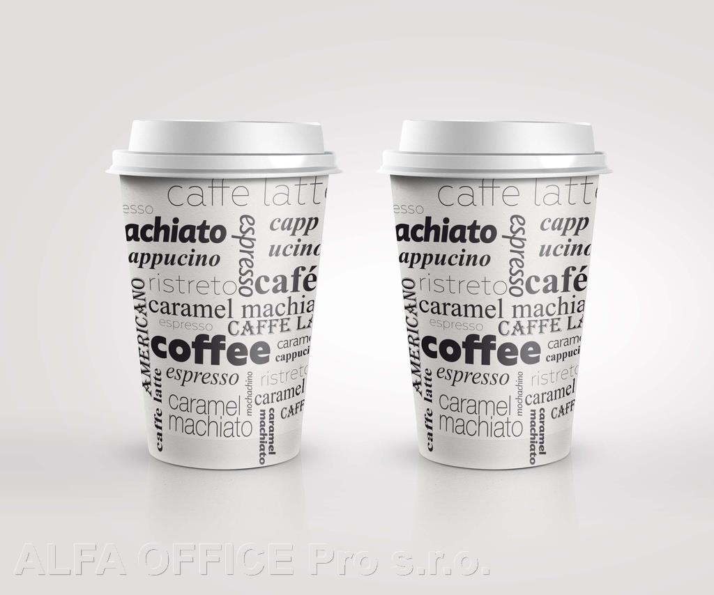 Kelímky papírové Coffee - 300 ml / 50 ks