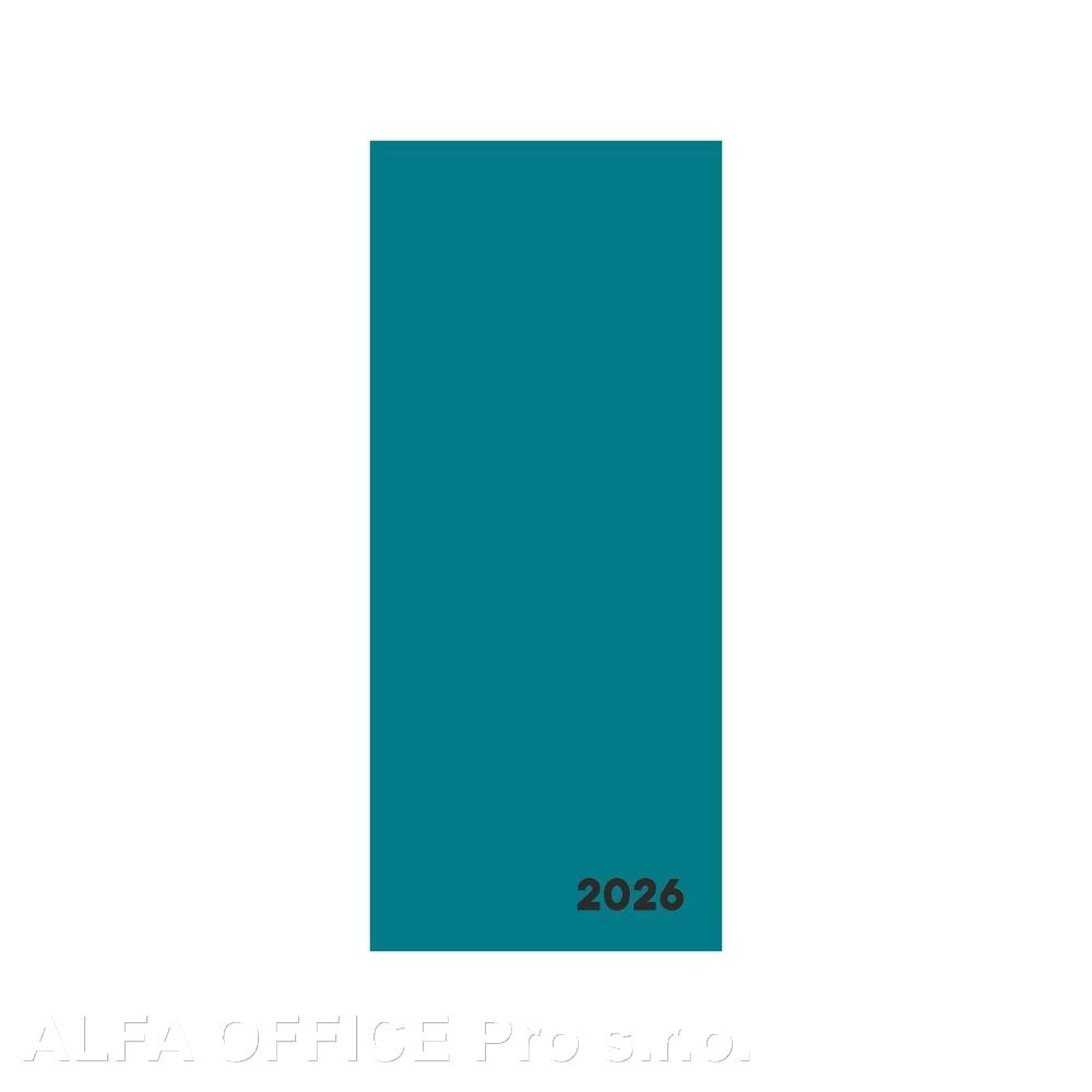 Diář kapesní PVC - VERDE / milano