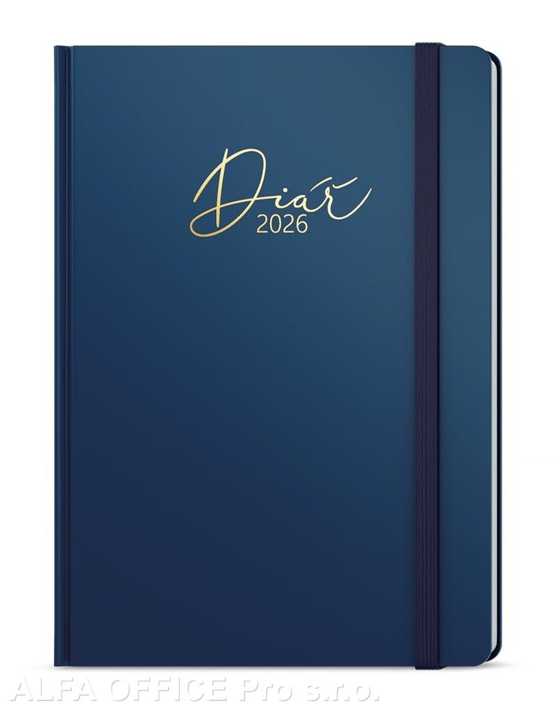 Diář LUXI - A5 / týdenní / modrá