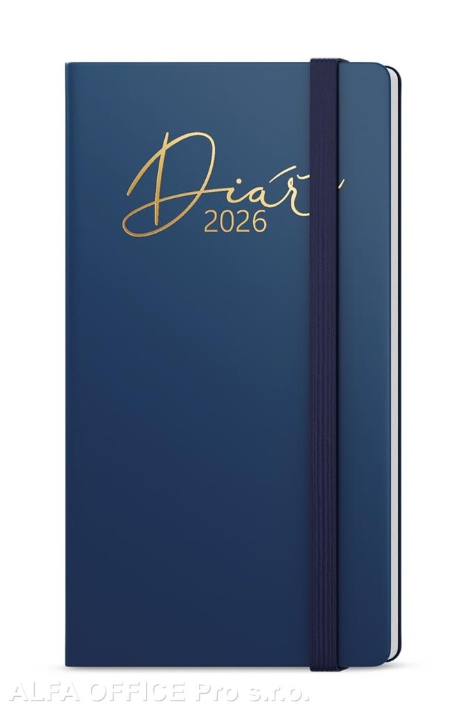 Diář LUXI - týdenní kapesní / modrá