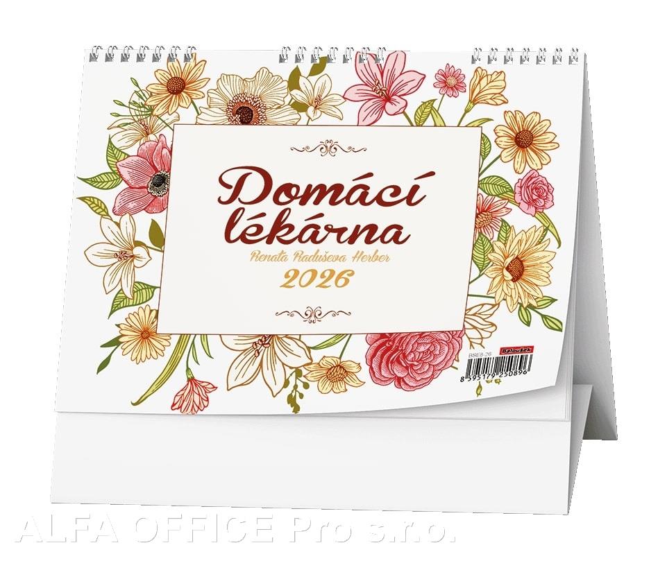 Kalendář stolní RENATA HERBER - Domácí lékárna / BSE8