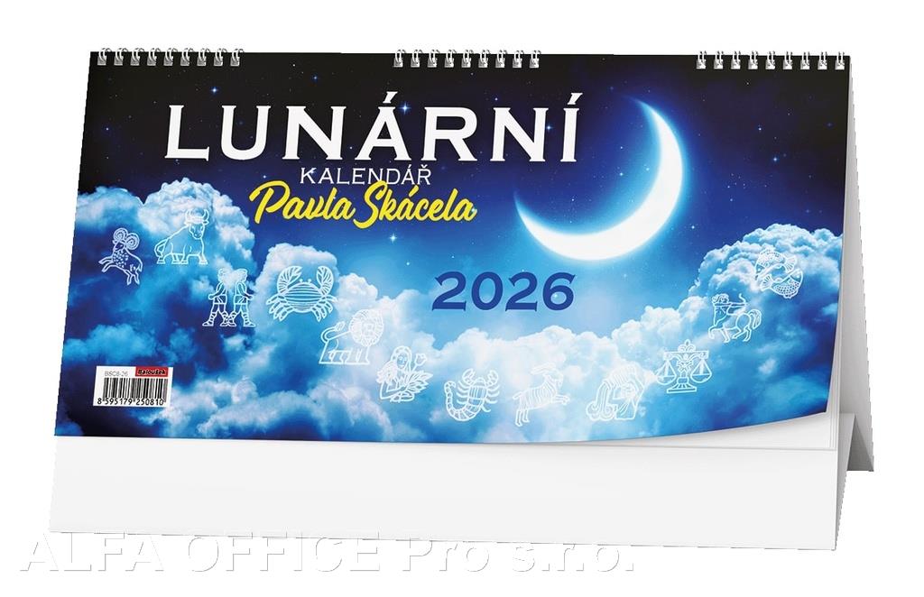 Kalendář stolní LUNÁRNÍ - Lunární / BSC8