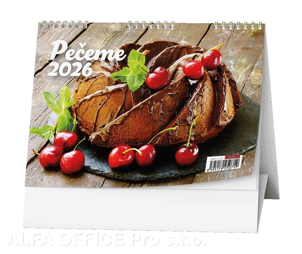 Kalendář stolní obrázkový - Pečeme / BSD13