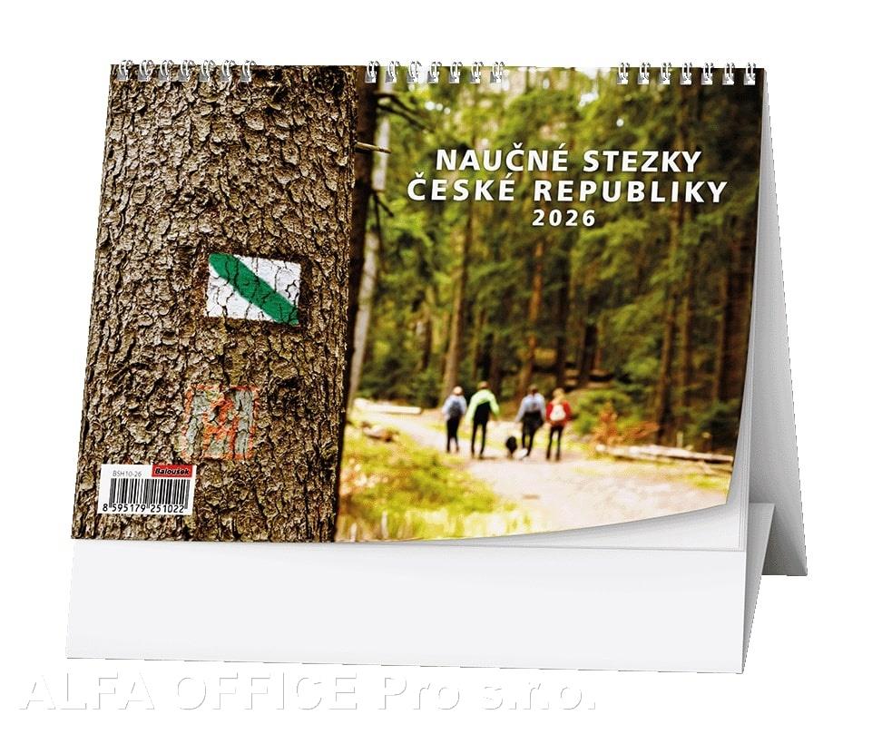 Kalendáře stolní obrázkové - Naučné stezky / BSH10