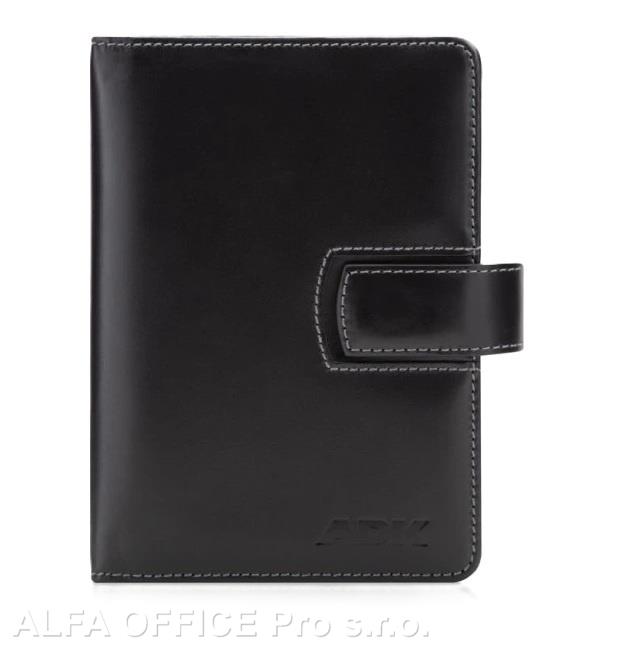 Diář ADK Pelle6 A6 / týdenní - černá