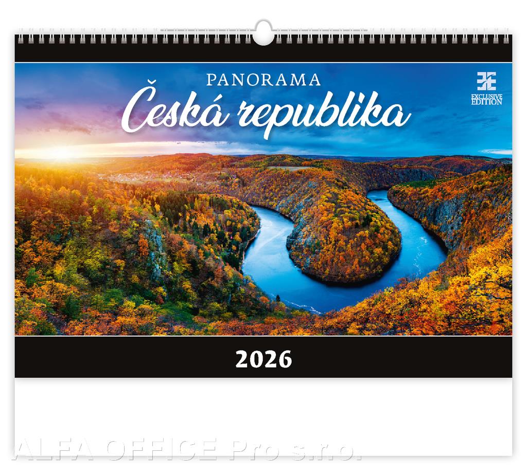 Kalendář nástěnný Panorama - Česká republika / N262