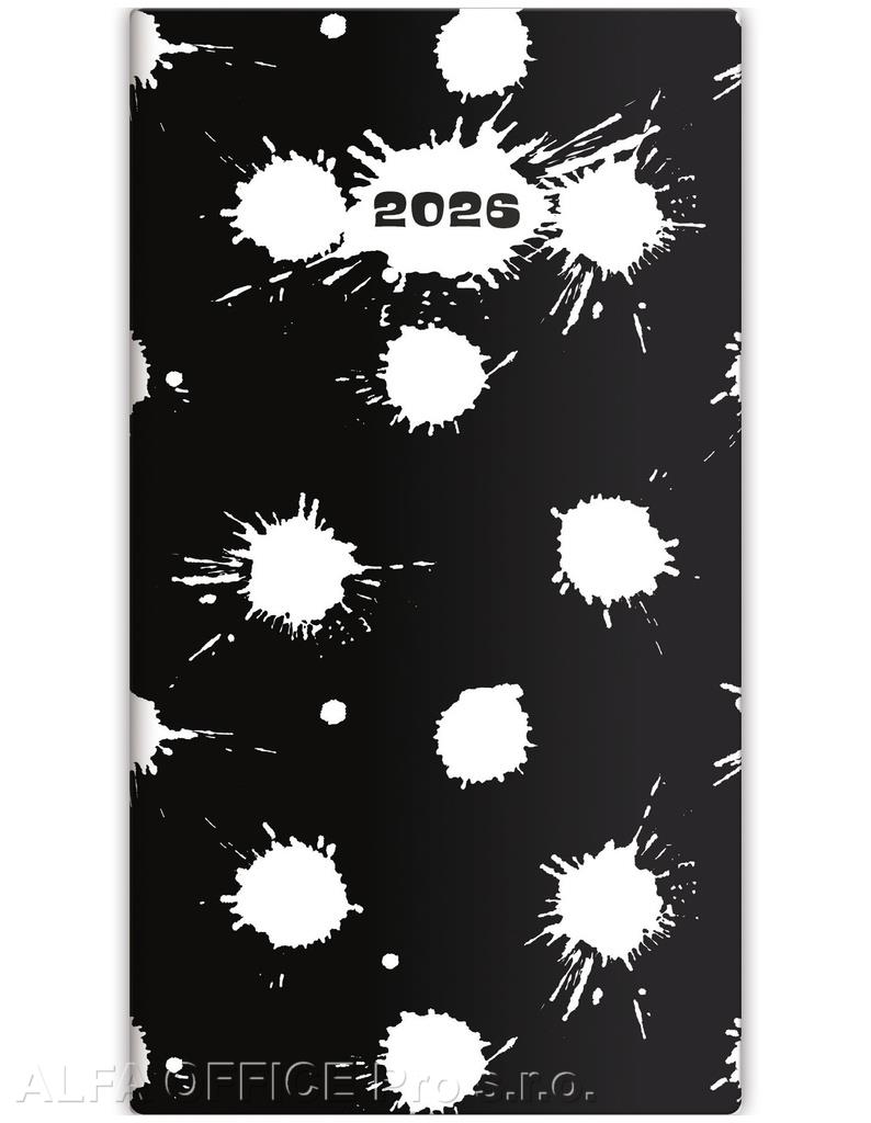 Diář kapesní LAMINO - čtrnáctidenní / design 5