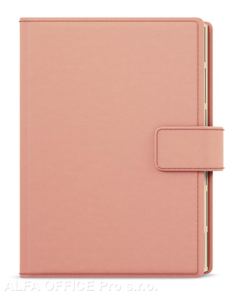 Diář ELITE - A5 / denní / růžová