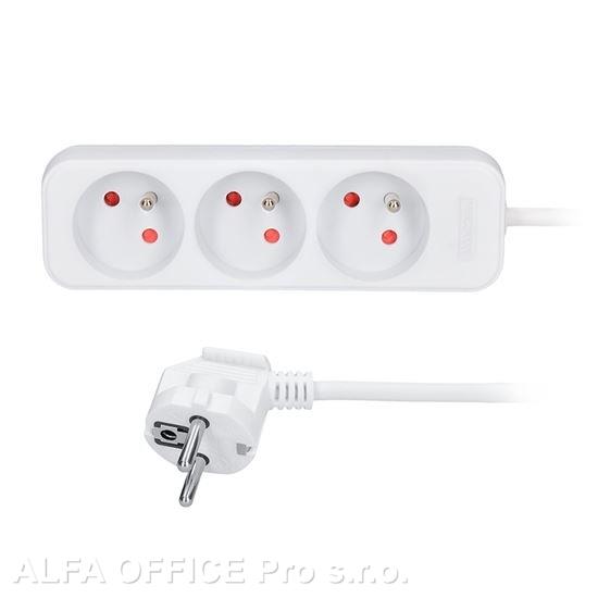 Prodlužovací přívody - 3 zásuvky / 5 m