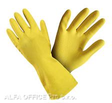 Gumové ochranné rukavice velikost S