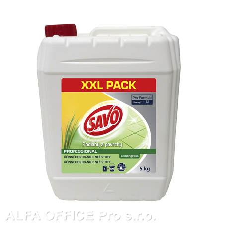 Univerzální čistič SAVO Professional Lemongrass / 5 l