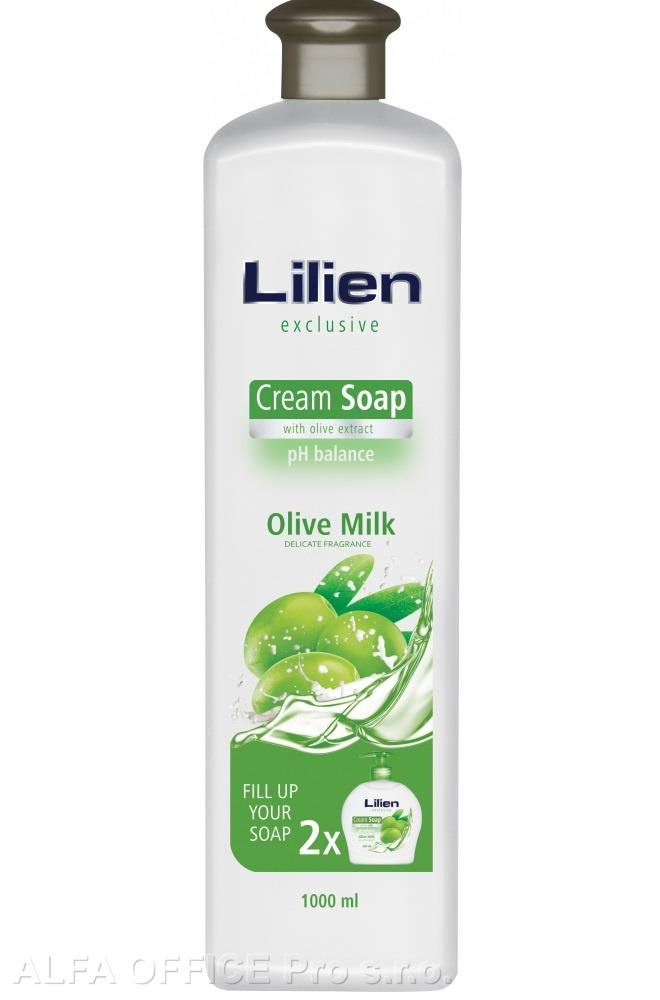 Lilien tekuté mýdlo olive náplň 1000 ml