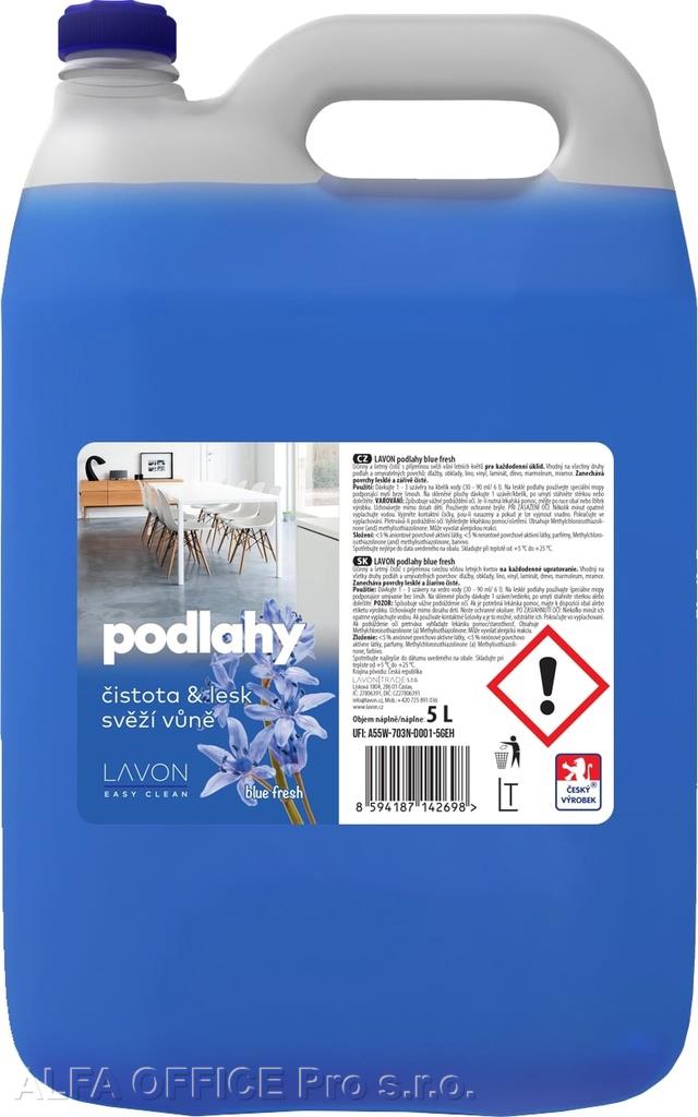 Čistič na podlahy LAVON Blue Fresh - 5 l