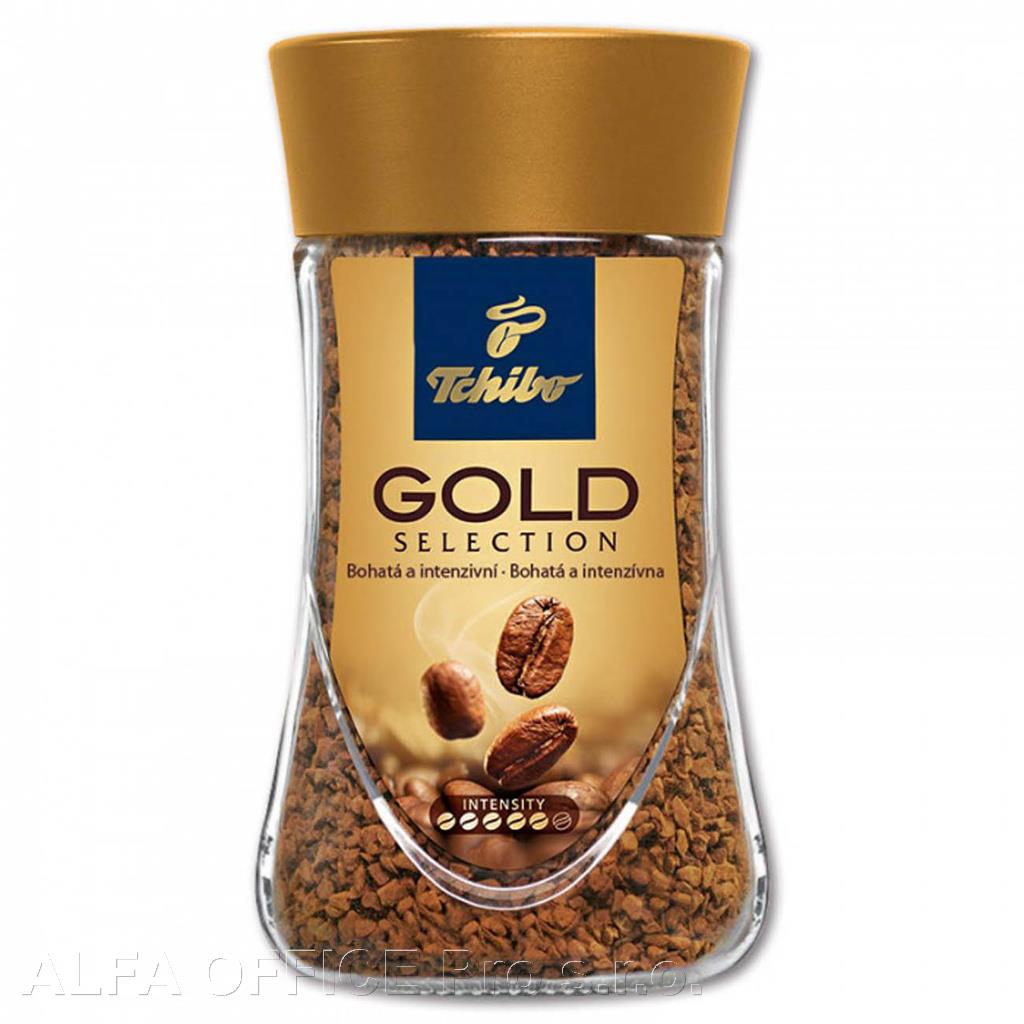 Rozpustná káva káva Tchibo Gold Selection / 200 g