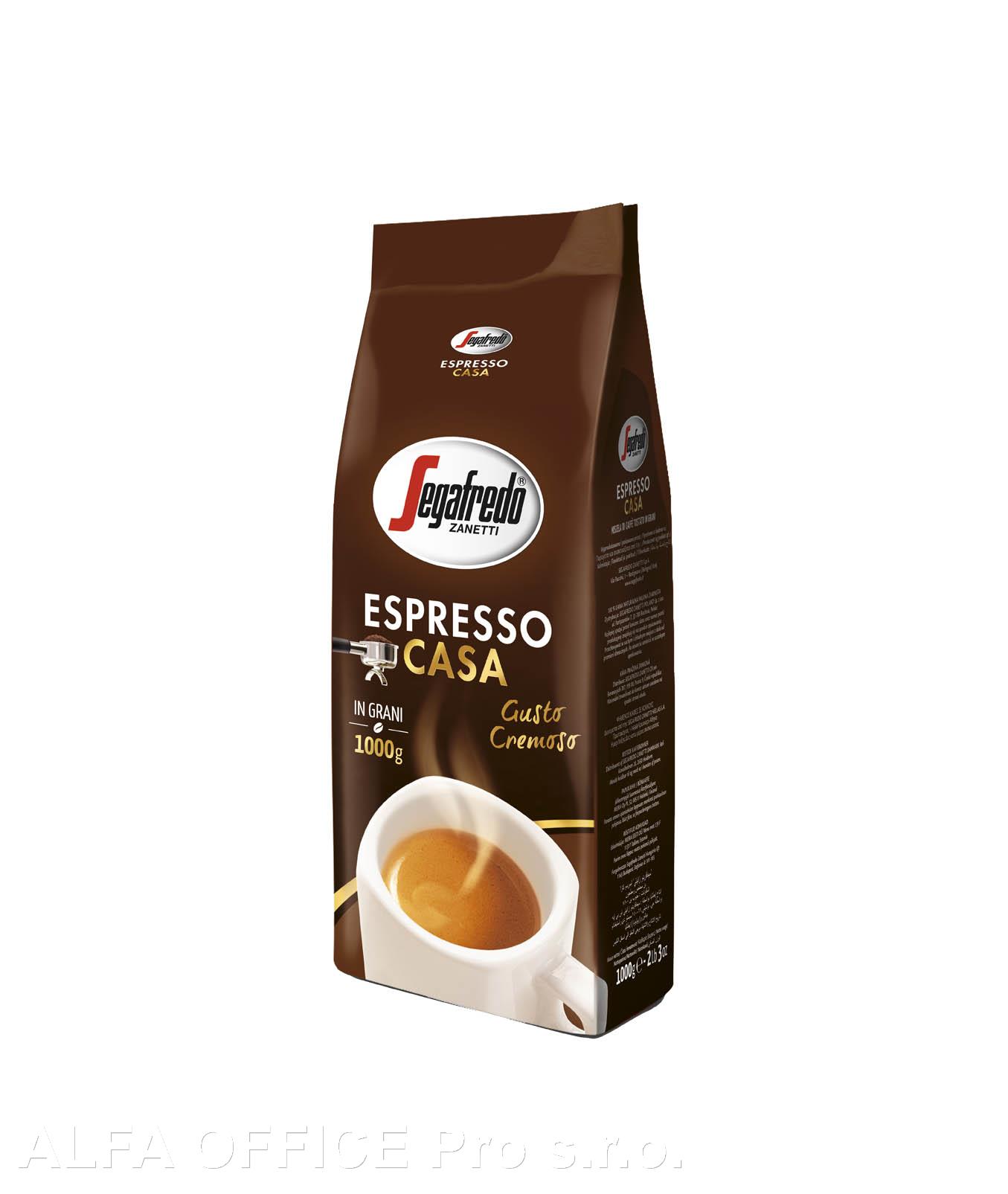 Zrnková káva Segafredo Espresso Casa / 1 kg