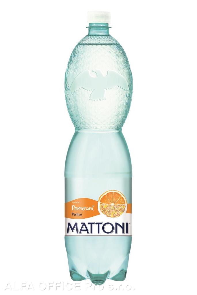 Minerální voda Mattoni pomeranč / 1,5 l
