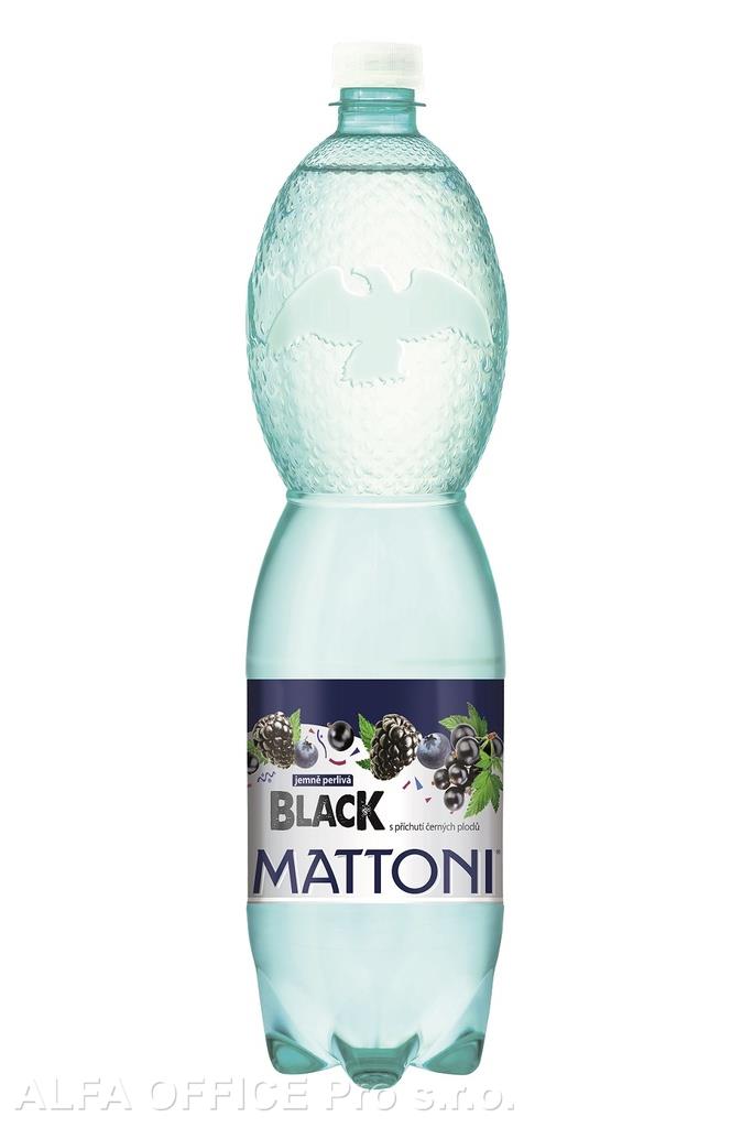 Minerální voda Mattoni Black / 1,5 l