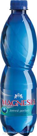 Magnesia minerální voda přírodní - jemně perlivá / 0,5 l