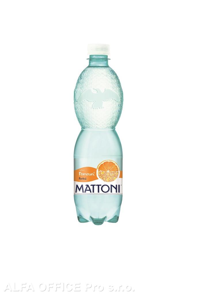 Minerální voda Mattoni pomeranč / 0,5 l
