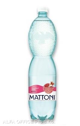 Minerální voda Mattoni granátové jablko / 1,5 l