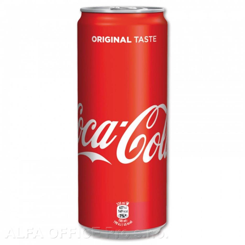 Coca Cola 0,33 l plech