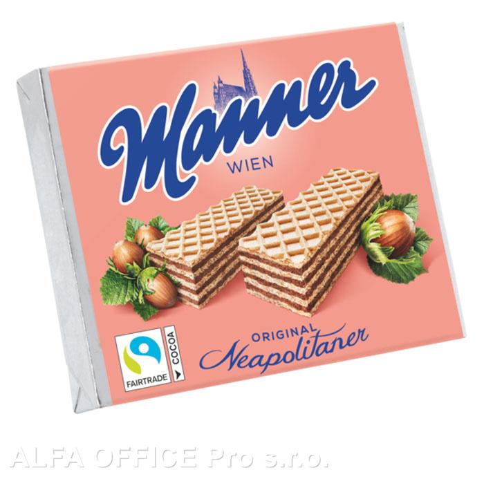 Manner oplatky s náplní - lískooříškové / 75 g