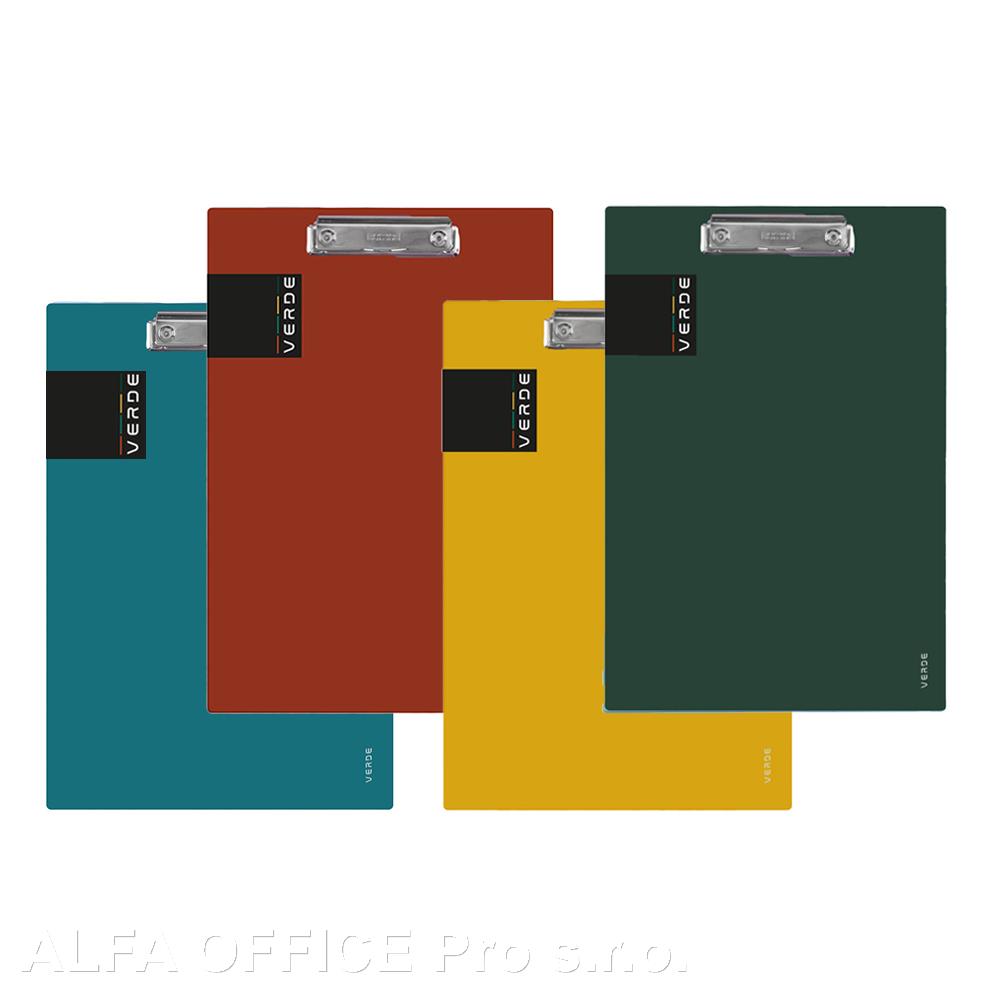 Podložka s klipem A4 VERDE - milano