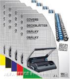 Desky pro kroužkovou vazbu zadní strana - A4 / modrá / 100 ks